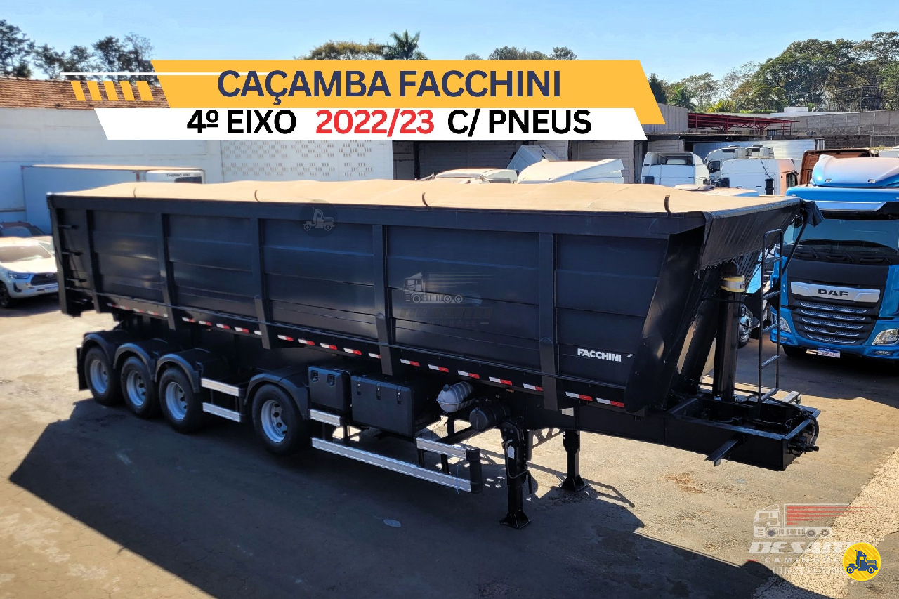 CARRETA SEMI-REBOQUE BASCULANTE De Santi Caminhões RIBEIRAO PRETO SÃO PAULO SP